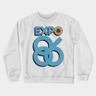 Retro Defunct Expo 86 World's Fair Vancouver Canada Crewneck Sweatshirt